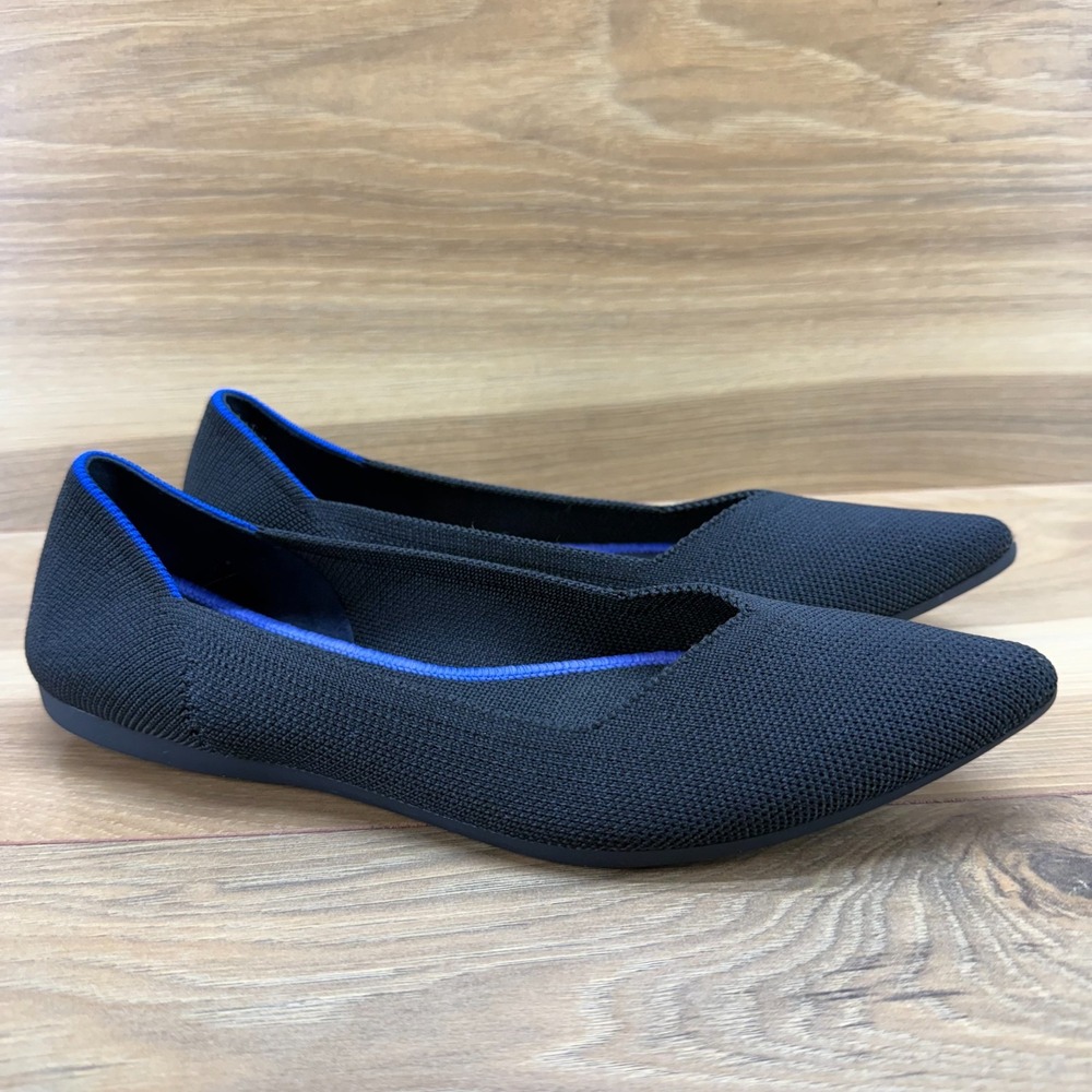 Roth Black Flats for Women